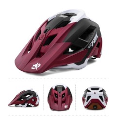 BATFOX-Integrated molding mountain bike helmet for men and women, cycling helmets, outdoor sports, headwear