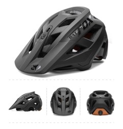 BATFOX-Integrierter geformter Mountainbike-Helm für Männer und Frauen, Fahrradhelme, Outdoor-Sportarten, Kopfbedeckungen