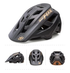BATFOX-Casco de bicicleta de montaña con moldeado integrado para hombres y mujeres, cascos de ciclismo, deportes al aire libre,