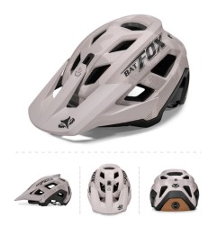 BATFOX-Casco da mountain bike con stampaggio integrato per uomo e donna, caschi da ciclismo, sport all'aria aperta, copricapo