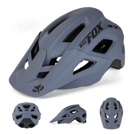 Capacete de mountain bike com moldagem integrada BATFOX para homens e mulheres, capacetes de ciclismo, esportes ao ar livre,