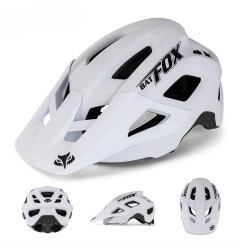 BATFOX-Casco de bicicleta de montaña con moldeado integrado para hombres y mujeres, cascos de ciclismo, deportes al aire libre,