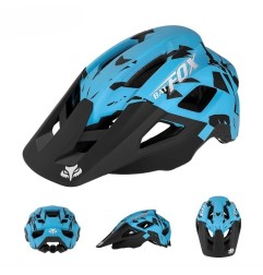 BATFOX-Integrierter geformter Mountainbike-Helm für Männer und Frauen, Fahrradhelme, Outdoor-Sportarten, Kopfbedeckungen