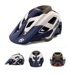 BATFOX-Casco da mountain bike con stampaggio integrato per uomo e donna, caschi da ciclismo, sport all'aria aperta, copricapo