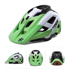 BATFOX-Casco da mountain bike con stampaggio integrato per uomo e donna, caschi da ciclismo, sport all'aria aperta, copricapo