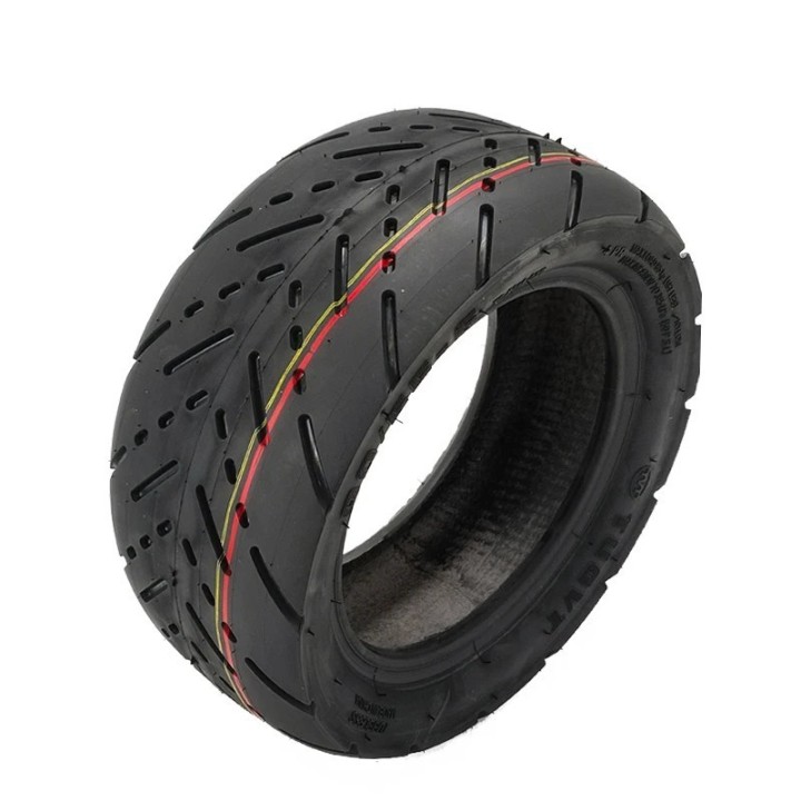 Neumático Escooter de 10 pulgadas TUOVT Neumático sin cámara de 10 pulgadas 90/55-6 Neumático Sou