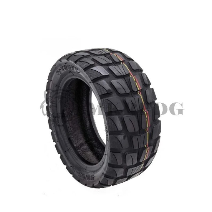 Pneu Escooter de 10 polegadas TUOVT Pneu sem câmara de ar de 10 polegadas 90/55-6 Sou Tire