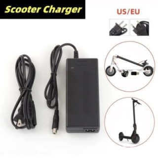 Cargador de scooter para Ninebot Es1 Es2 Es4 E22 E25 F40 F20 42V 2A, a
