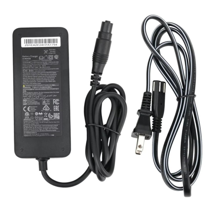 Cargador original 70W 53.6V 1.3A para cargador de batería Segway ZT3