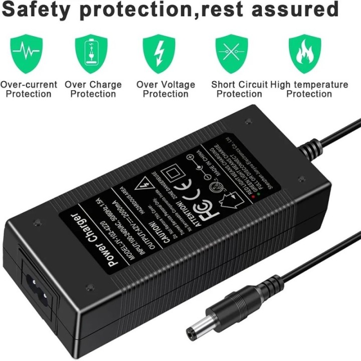 42V 2A Scooter Charger for iSable Wheel S9 Pro S9 Max,iScooter i