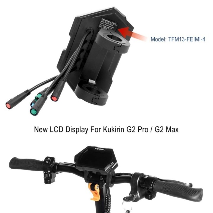 Écran d'affichage d'instrument de Scooter 48V pour KUGOO Kukirin G2 Ma