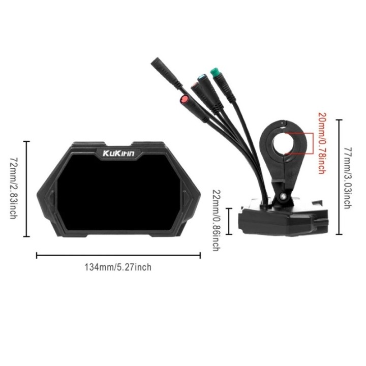 48-V-Scooter-Instrumentenbildschirm für KUGOO Kukirin G2 Ma