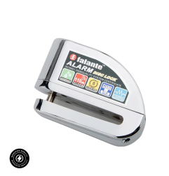 Candado de Disco con Alarma para Moto – Antirrobo Universal 110 dB – CE / ISO 9001:2008 – 2 Años de Garantía