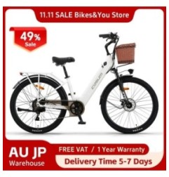 Vélo électrique 26 "250W moteur 7S amovible Li-batterie pédale assista