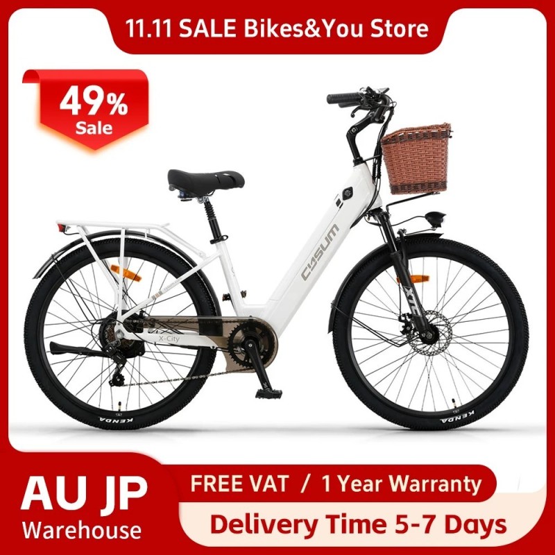 Vélo électrique 26 "250W moteur 7S amovible Li-batterie pédale assista