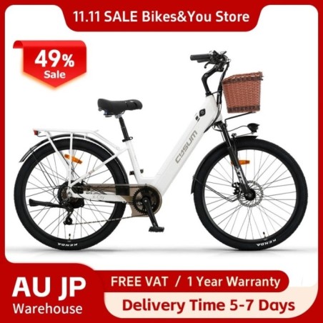 Vélo électrique 26 "250W moteur 7S amovible Li-batterie pédale assista