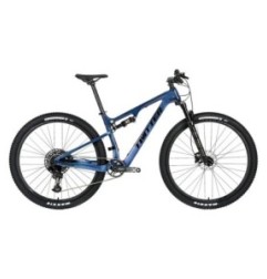 TWITTER OVERLORD M6100-12S Freno a disco idraulico AM Full Shock Coda morbida Mountain bike in fibra di carbonio con tubo sella