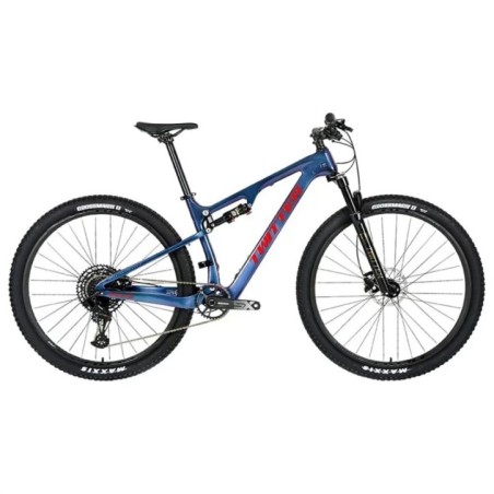 TWITTER OVERLORD M6100-12S Hydraulische Scheibenbremse AM Full Shock Soft Tail Carbonfaser-Mountainbike mit Sitzrohr