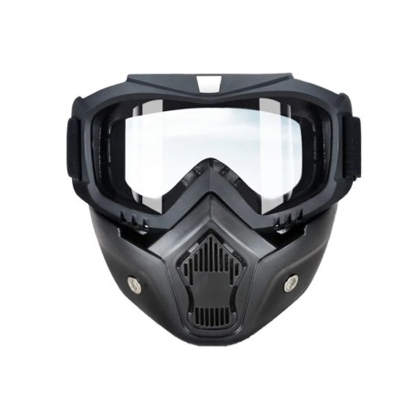 Lunettes de protection pour soudage électrique, visage intégral, transparent, HD, anti-buée, anti-sable, masque coupe-vent, poly