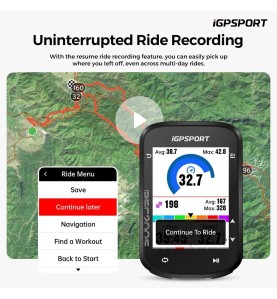 IGPSPORT BSC200S GPS Ruta Navegación Bicicleta Computadora Pantalla Colorida