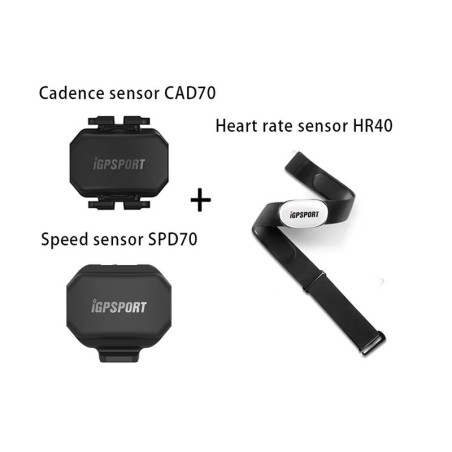 IGPSPORT Bike Computer Heart Rate Monitor Speed ​​Cadence Sensor Cycling ANT+ Bluetooth 5.0 Cycling Computer
