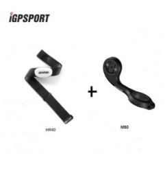 IGPSPORT Bicicleta Computadora Monitor de Ritmo Cardíaco Sensor de Cadencia de Velocidad Ciclismo ANT+ Bluetooth 5.0 Ciclismo