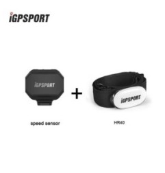 IGPSPORT Ciclocomputer Cardiofrequenzimetro Sensore Velocità Cadenza Ciclismo ANT+ Computer da ciclismo Bluetooth 5.0