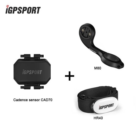 IGPSPORT Bicicleta Computadora Monitor de Ritmo Cardíaco Sensor de Cadencia de Velocidad Ciclismo ANT+ Bluetooth 5.0 Ciclismo