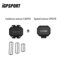 IGPSPORT Computador de bicicleta Monitor de frequência cardíaca Sensor de cadência de velocidade Ciclismo ANT + Bluetooth 5.0