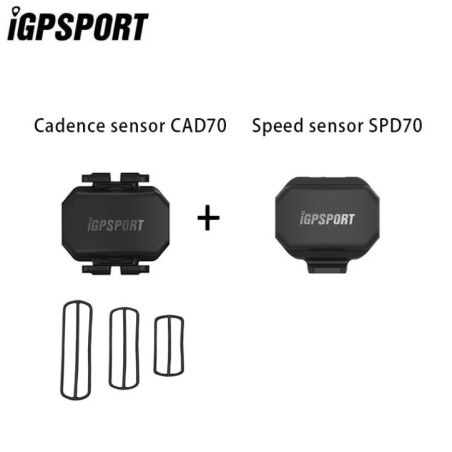 IGPSPORT Computador de bicicleta Monitor de frequência cardíaca Sensor de cadência de velocidade Ciclismo ANT + Bluetooth 5.0