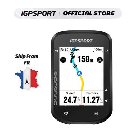 IGPSPORT BSC200S GPS-Routennavigation Fahrradcomputer Bunter Bildschirm