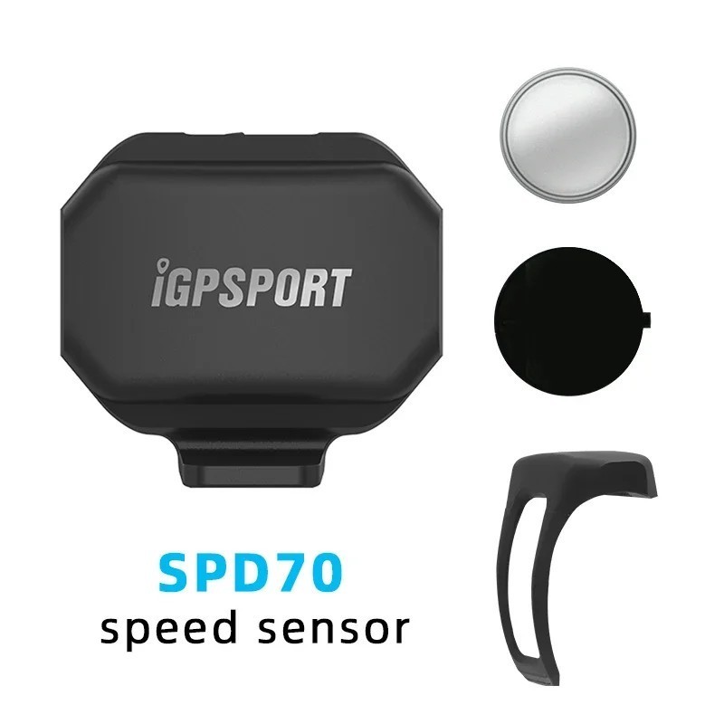 IGPSPORT SPD70 Speed ​​Sensor IPX7 Waterproof Compatible with Sports Watches Cycling APP Computer Equipment