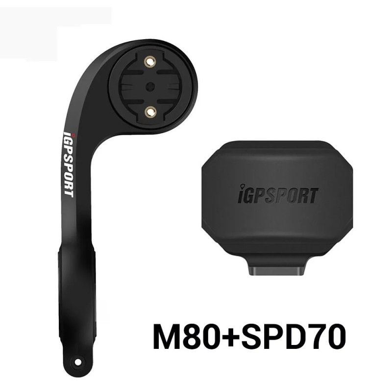 IGPSPORT-ordenador para bicicleta M80 CAD70, compatible con Sensor de cadencia SPD70, Sensor de velocidad HR40, Monitor de