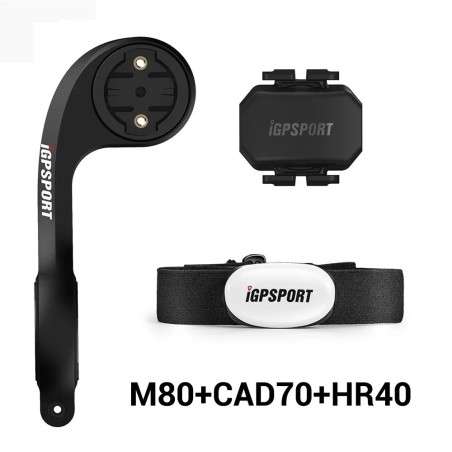 IGPSPORT-ordenador para bicicleta M80 CAD70, compatible con Sensor de cadencia SPD70, Sensor de velocidad HR40, Monitor de