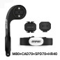 IGPSPORT-ordenador para bicicleta M80 CAD70, compatible con Sensor de cadencia SPD70, Sensor de velocidad HR40, Monitor de