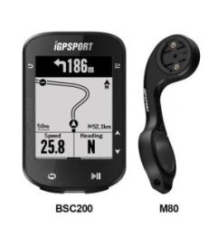 Computador de bicicleta GPS IGPSPORT-BSC200, OdomBicycle, velocímetro sem fio, navegação rodoviária, ANT + Bluet