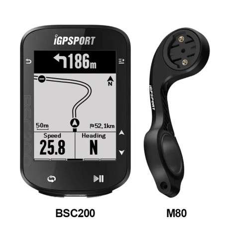 IGPSPORT-BSC200 GPS Bike Computer, OdomBicycle, Wireless Speedometer, Road Navigation, ANT+ Bluet