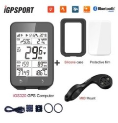 IGPSPORT – compteur de vélo sans fil IGS320, IPX7, Bluetooth 5.0 ANT + GPS, 72H d'autonomie de la batterie, compteur de vitesse,