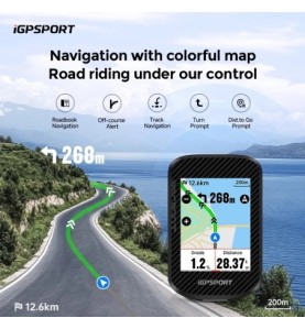 IGPSPORT BSC300T Fahrradcomputer Cycling Navigator IPX7 Wireless