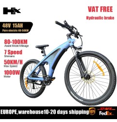 HX Q5 20AH Ebikes vélo électrique 27.5 pouces adultes vélo électrique batterie amovible vélos électriques montagne Ebike