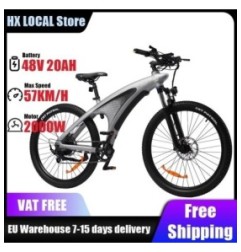 Bicicletta elettrica per adulti HX Q5 20AH Ebikes da 27,5 pollici