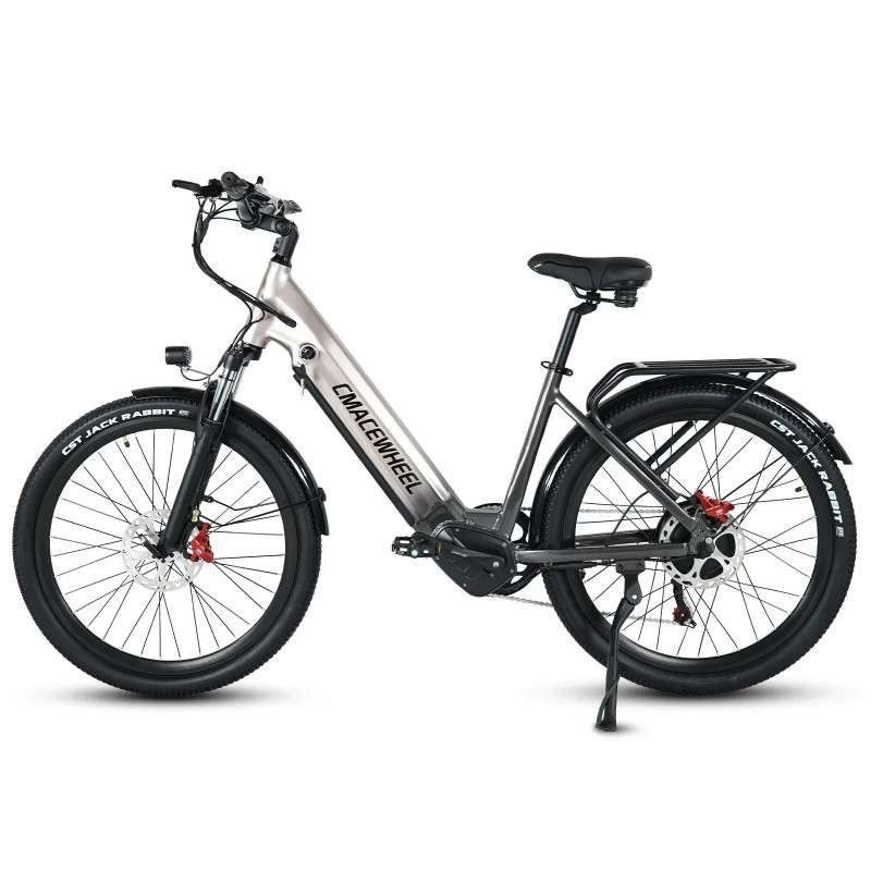 CMACEWHEEL L26 Electric Bike 26" Ebike 48V 17Ah Adults Men Women Electric Mountain Bike, 7 Speed, Torque 70N·m