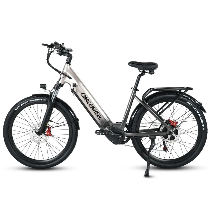 CMACEWHEEL L26 vélo électrique 26 "Ebike 48V 17Ah adultes hommes femmes vélo de montagne électrique, 7 vitesses, couple 70 N · m CMACEWHEEL L26 vélo électrique 26 "Ebike 48V 17Ah adultes hommes femmes vélo de montagne électrique, 7 vitesses, couple 70 N · m