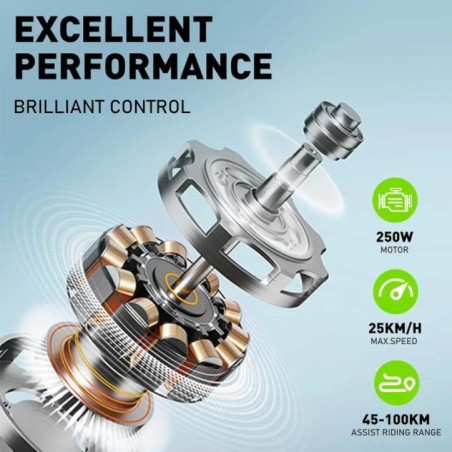 HITWAY Electric Bike for Adults, 28 Inch Electric City Bike, Commuter E-Bike, Removable 36V/13Ah Battery