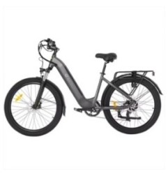 DYU C1 Electric Bike 350W 36V10AH Electric Bike Dual Disc Brake Adult City 26 Inch Tire Ebike