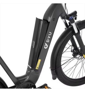 DYU C1 Elektrofahrrad 350W 36V10AH Elektrofahrrad Doppelscheibenbremse