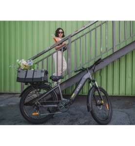 DYU C1 vélo électrique 350W 36V10AH vélo électrique double frein à dis