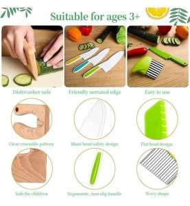 Jouet cuisine enfant – Set ustensiles enfant 17 pièces