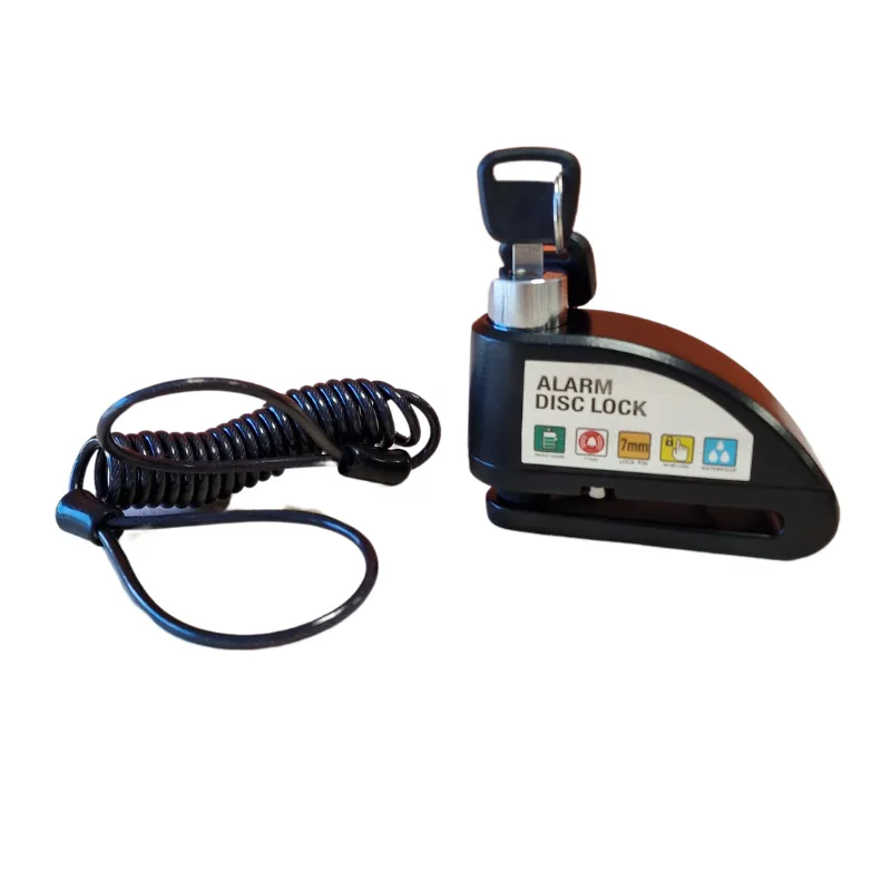 Anti -teft bloco para scooter elétrico com alarme - preto Whenspeed - 1 Anti -teft bloco para scooter elétrico com alarme - preto Whenspeed - 1
