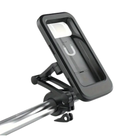 360° Roterende Waterdichte Houder voor Mobiele Telefoon - ABS - Universeel - Stuur - Smartphone - Touch Screen